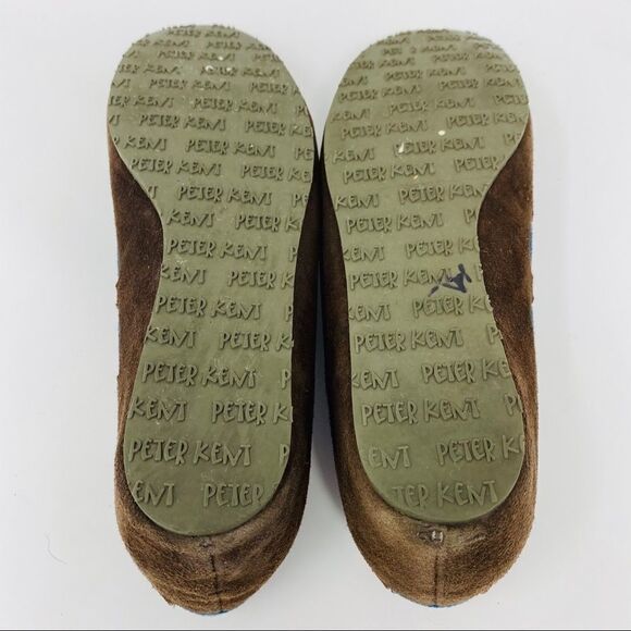 Peter Kent - Brown Slip-Ons w/ Bows (8) - Picture 4 of 10